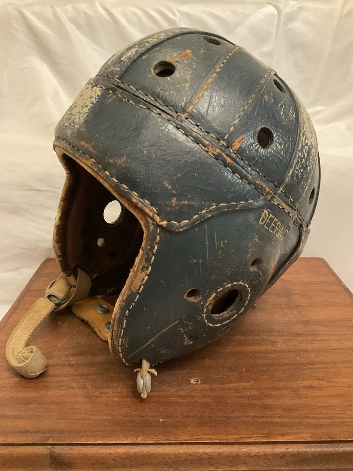 Rawlings 15 Authentic Leather Suspension Football Helmet Size 7! WESTBROOKSPORTSCARDS