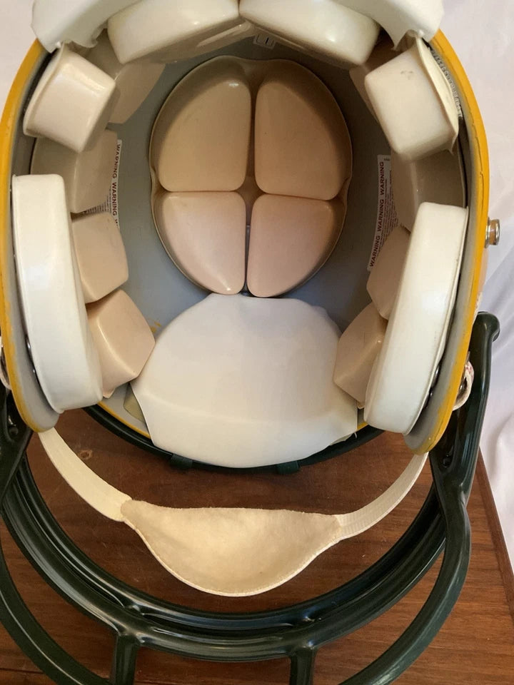 RIddell VSR-4 Football Helmet- Custom Green Bay Packers Brett Favre