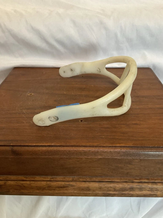 1960's Vintage ORIGINAL 2-Bar Wilson Facemask Chicago Bears Suspension Helmet