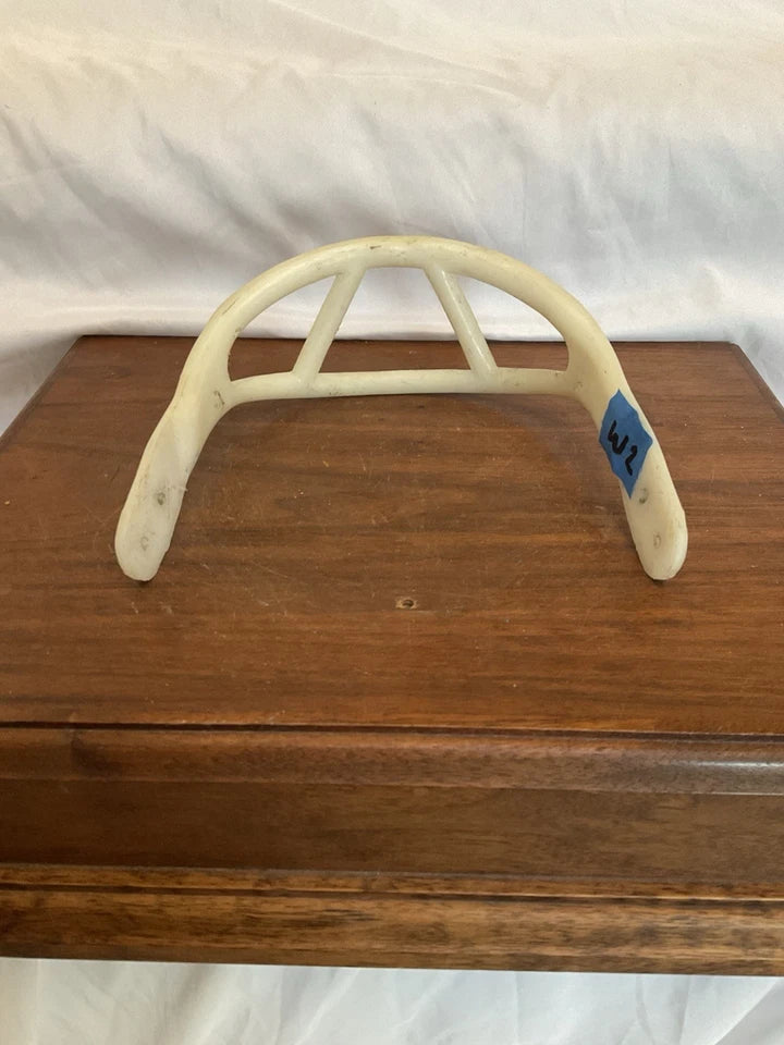 1960's Vintage ORIGINAL 2-Bar Wilson Facemask Chicago Bears Suspension Helmet