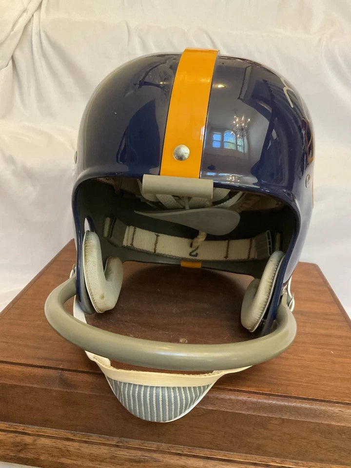 RK2 Style Football Helmet Custom 1960 Pittsburgh Panthers Mike Ditka Autographed WESTBROOKSPORTSCARDS