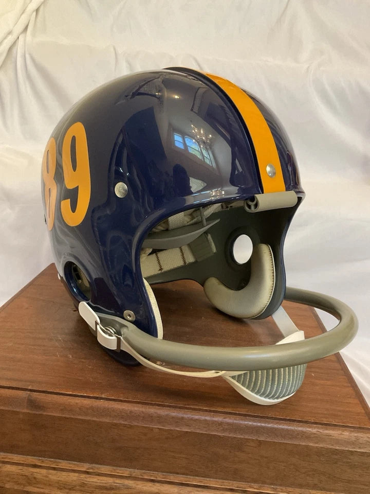 RK2 Style Football Helmet Custom 1960 Pittsburgh Panthers Mike Ditka Autographed WESTBROOKSPORTSCARDS