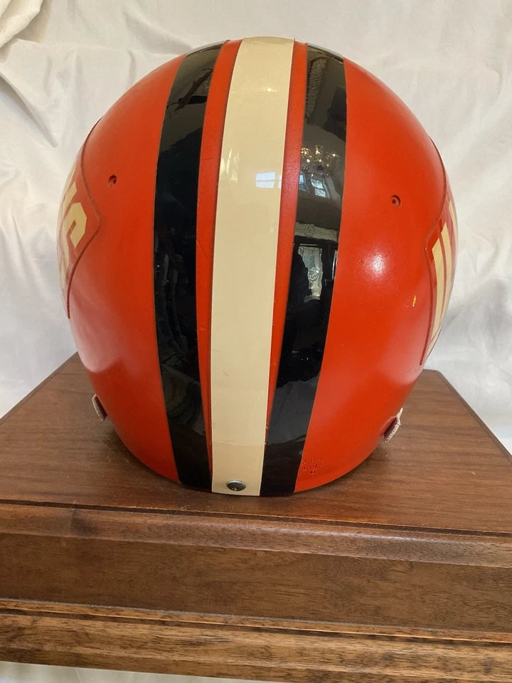 1977 Illinois Fighting Illini Game Used Riddell Kra-Lite II Football Helmet