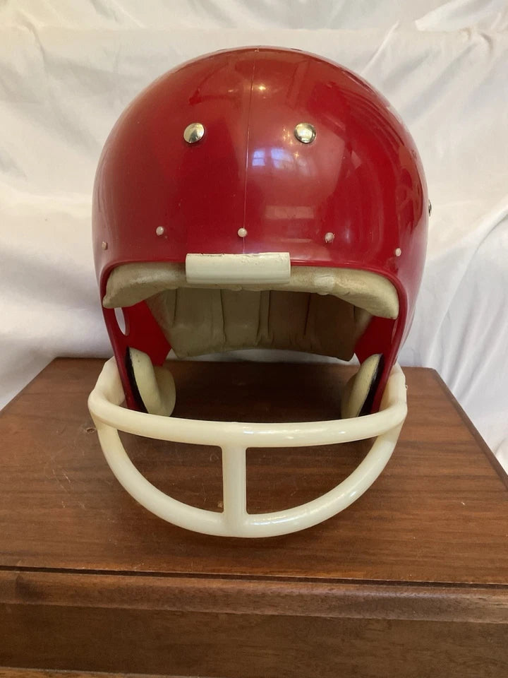 Arkansas Razorbacks 1969 MacGregor Clear Shell Football Helmet Montgomery WESTBROOKSPORTSCARDS
