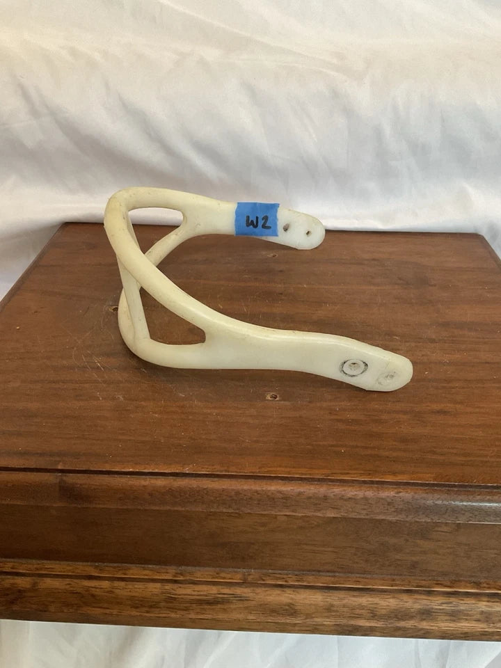 1960's Vintage ORIGINAL 2-Bar Wilson Facemask Chicago Bears Suspension Helmet