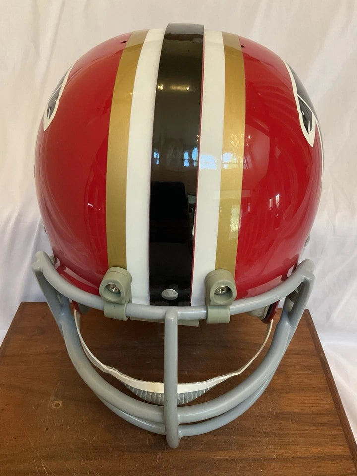 Riddell Kra-Lite RK2 Suspension Football Helmet Atlanta Falcons Tommy Nobis ￼ WESTBROOKSPORTSCARDS