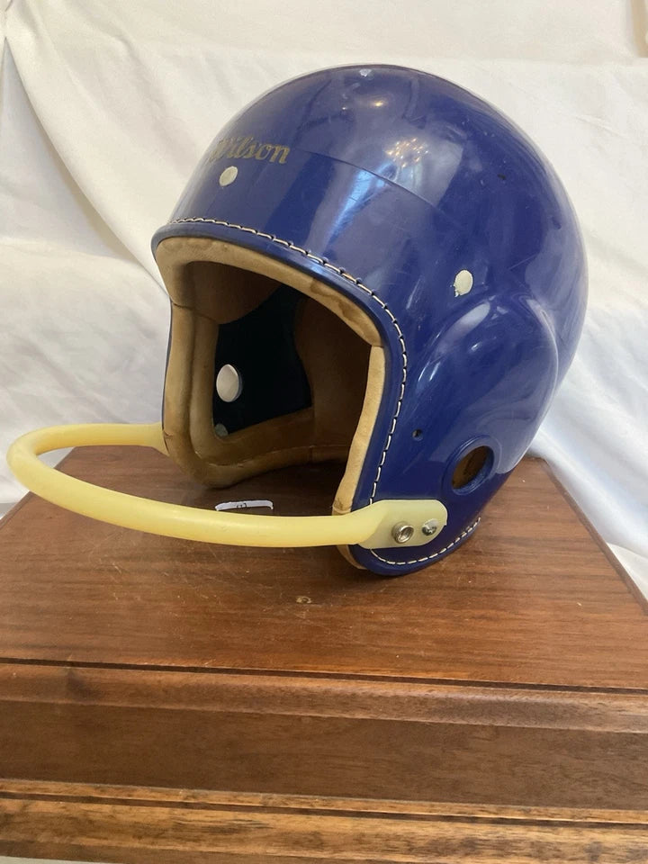 Original Vintage Wilson F2034 Football Helmet Size 7 1/2 Bears Cardinals Project WESTBROOKSPORTSCARDS