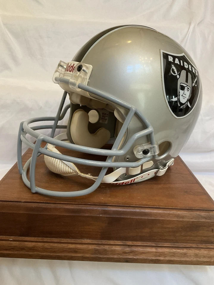 Oakland Raiders RIddell VSR-4 Vintage And Original Football Helmet WESTBROOKSPORTSCARDS