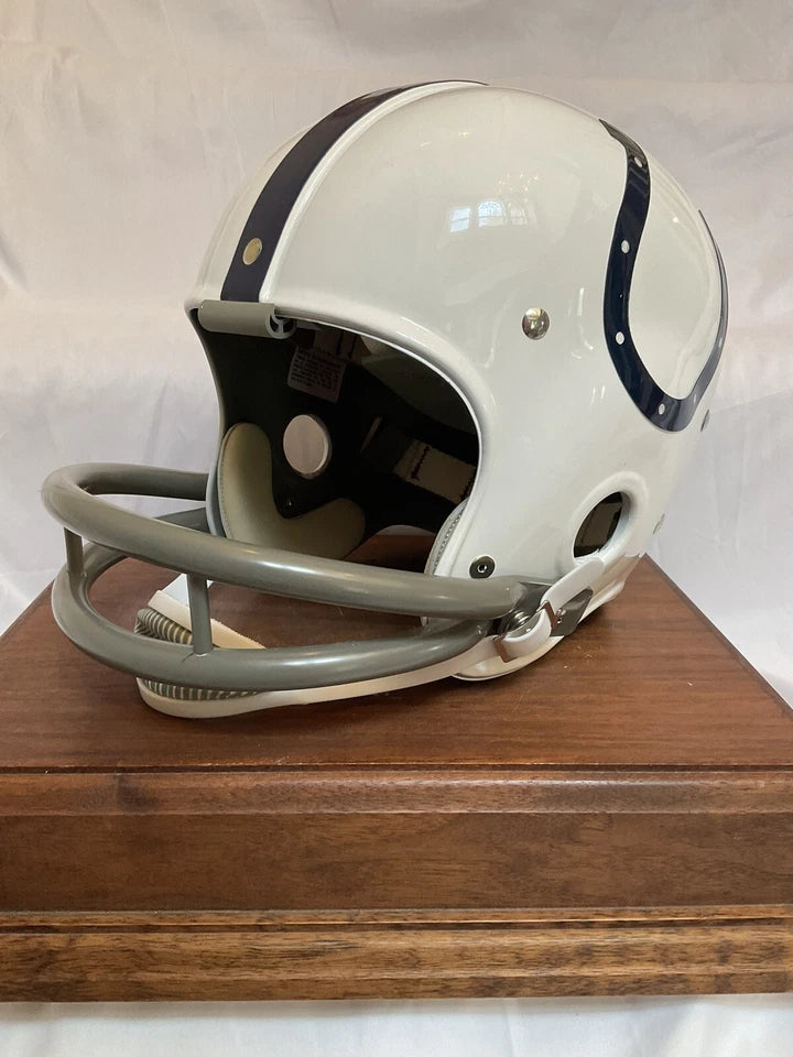 John Unitas Baltimore Colts Vintage RIDDell RK2 Style Football Helmet Sports Mem, Cards & Fan Shop:Game Used Memorabilia:Football-NFL:Helmet WESTBROOKSPORTSCARDS