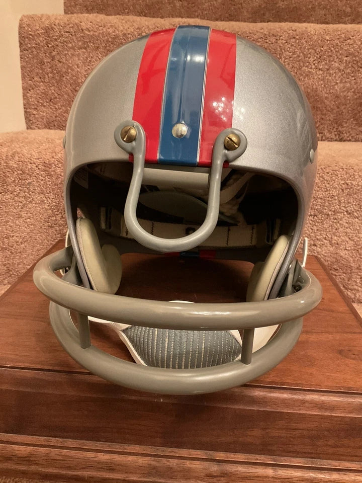 Vintage TK-2 Style Football Helmet 1970 Houston Oilers George Webster