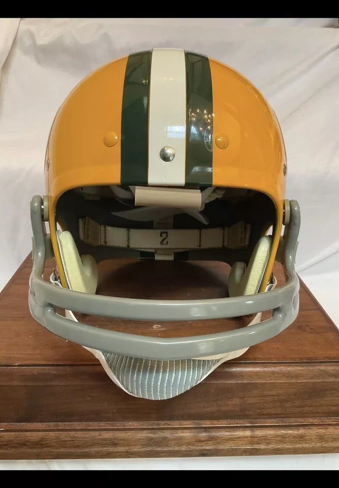 TK2 Style Football Helmet Custom Green Bay Packers John Hadl DG-105 Dungard Mask WESTBROOKSPORTSCARDS