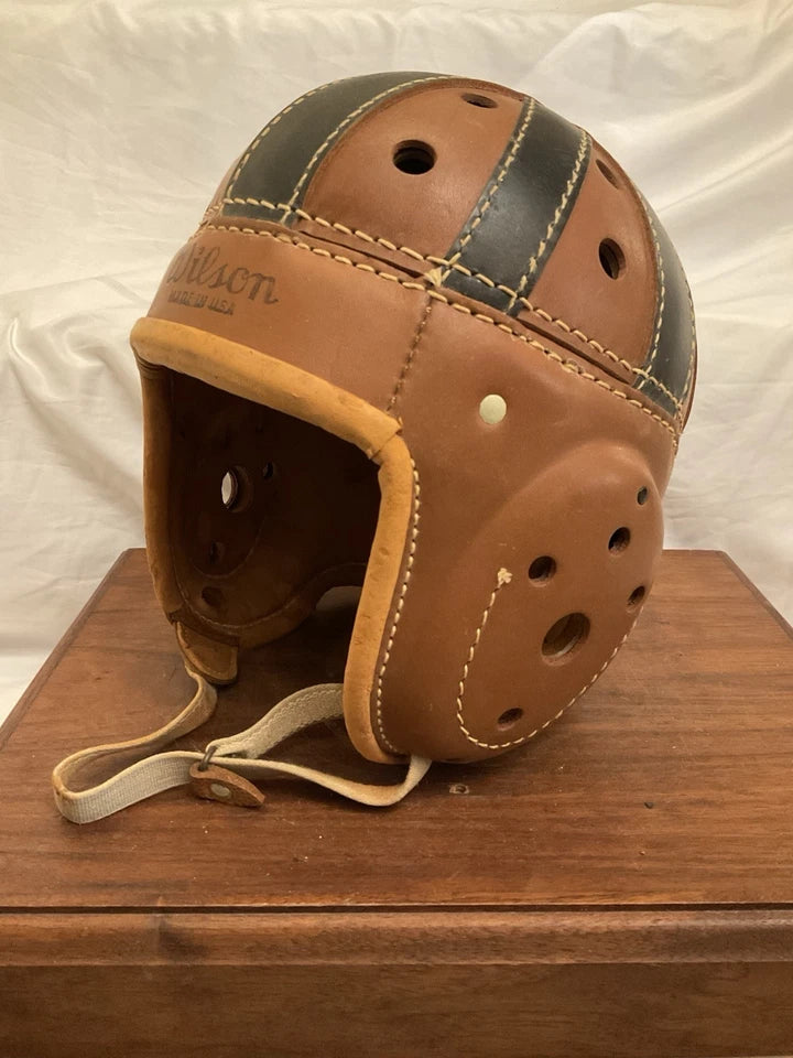 Minty Original Wilson Authentic D216 Air-Lite Leather Suspension Football Helmet