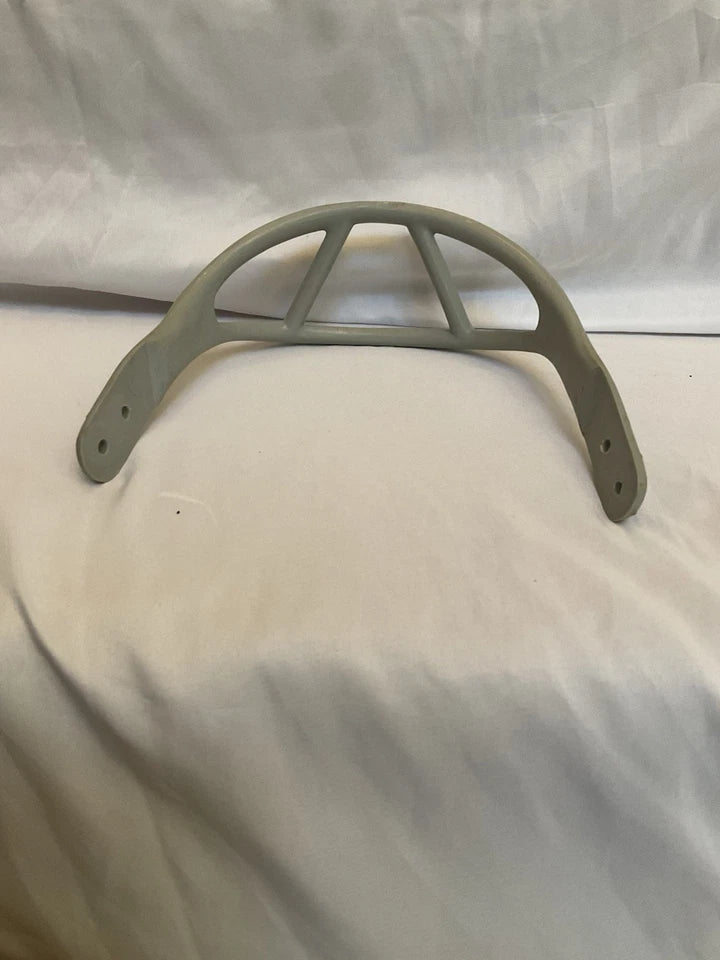1960's Vintage ORIGINAL 2-Bar Wilson Gray Facemask Bears Suspension Helmet WESTBROOKSPORTSCARDS