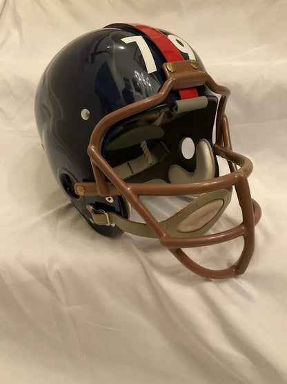 New York Giants RK4 Style Custom Football Helmet Roosevelt Brown Tribute WESTBROOKSPORTSCARDS