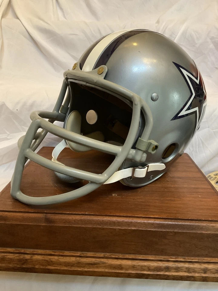 Vintage Riddell TK5 Kra-Lite Football Helmet- Custom Dallas Cowboys Mike Ditka WESTBROOKSPORTSCARDS