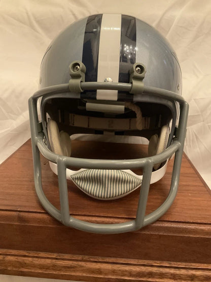 TK2 Style Football Helmet Dallas Cowboys Authentic Color Paint Bob Hayes Tribute WESTBROOKSPORTSCARDS