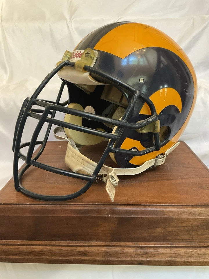 Los Angeles Rams Vintage Riddell 1978 PAC-3 Game Used Football Helmet Size 7 1/4 WESTBROOKSPORTSCARDS