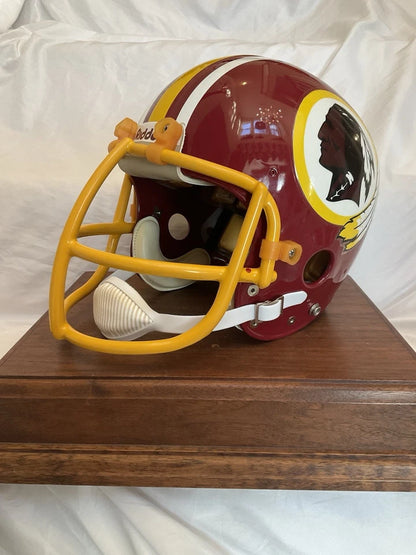 Riddell Football Helmet Custom 1982 Washington Redskins Tucked Feather Riggins WESTBROOKSPORTSCARDS