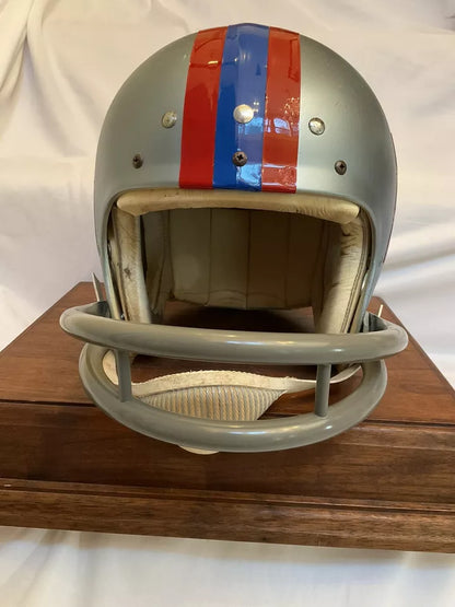 Original Vintage Wilson Football Helmet Custom 1969 - 1970 Houston Oilers  WESTBROOKSPORTSCARDS   