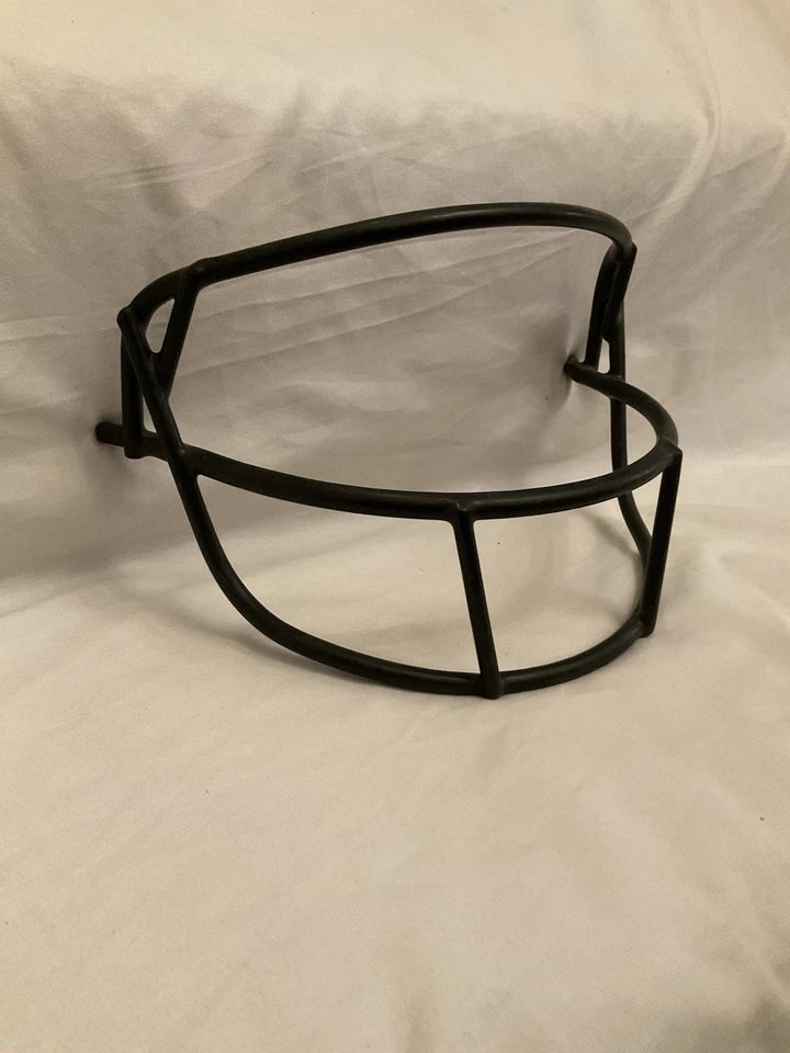 Vintage Black Schutt 1969 OPO Thin Wire Green Dot Football Helmet Facemask WESTBROOKSPORTSCARDS