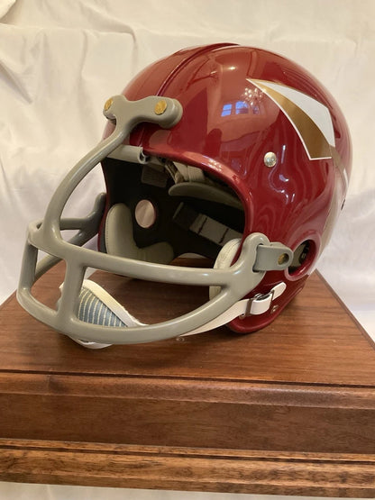 RK2 Style Football Helmet 1969 Washington Redskins Spear Cardinal Color DG-120