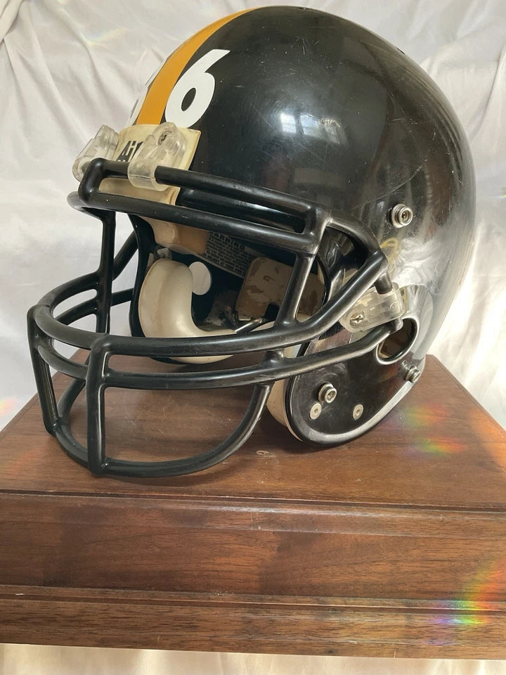 Schutt Air Pittsburgh Steelers Vintage Original Worn Football Helmet