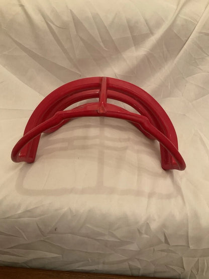 Vintage Riddell 1990s DoubleWire Kra-Lite NJOP Red Football Helmet Facemask Rare WESTBROOKSPORTSCARDS