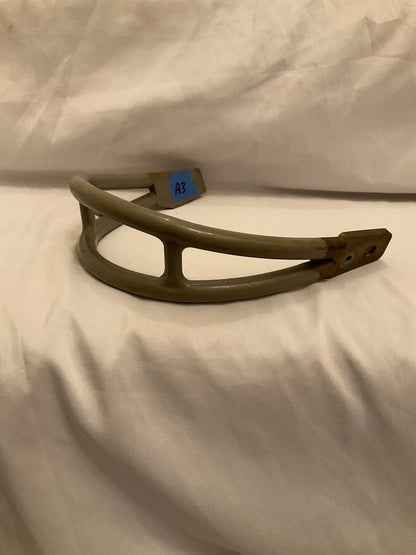1960's Vintage ORIGINAL Rawlings Wilson 2-bar Facemask - Suspension Helmet WESTBROOKSPORTSCARDS