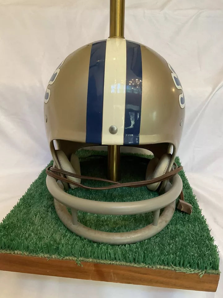 Vintage Original Riddell 1971 Detroit Lions Kra-Lite Football Helmet Lamp  WESTBROOKSPORTSCARDS   