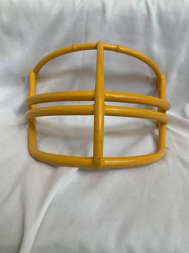 Vintage Original Schutt NOP-DW Large Gold Red Dot Football Helmet Facemask WESTBROOKSPORTSCARDS