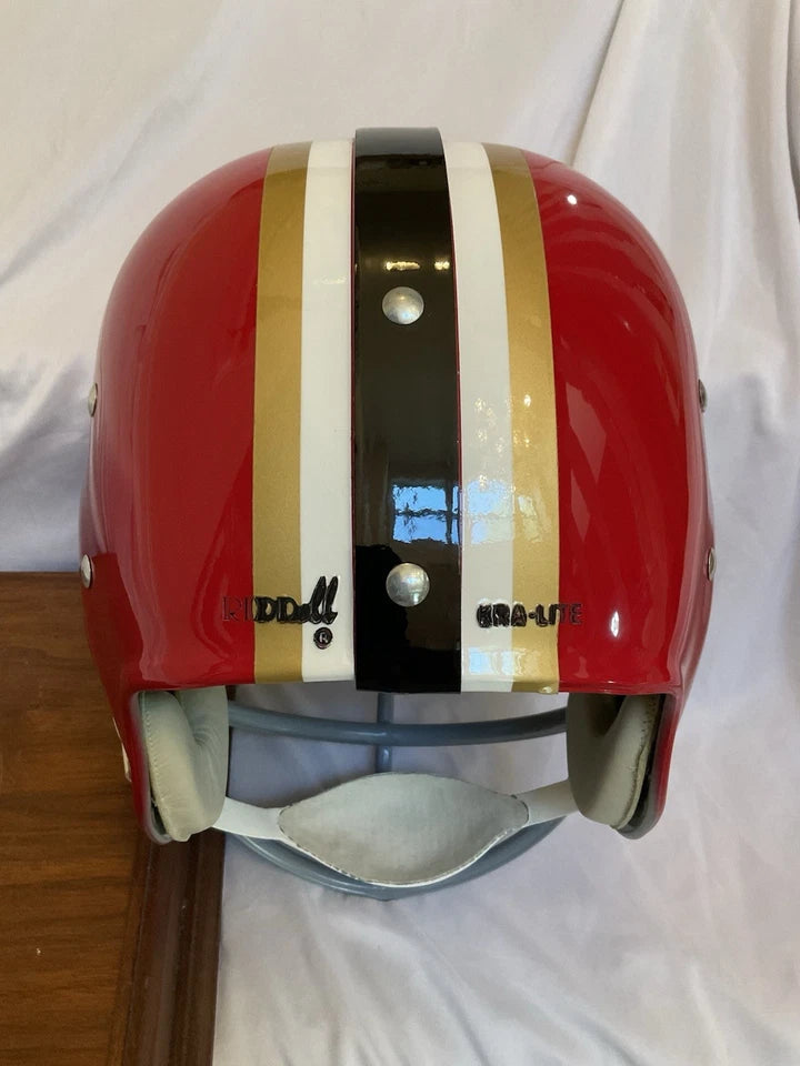Riddell Kra-Lite RK2 Suspension Football Helmet Atlanta Falcons Tommy Nobis ￼ WESTBROOKSPORTSCARDS