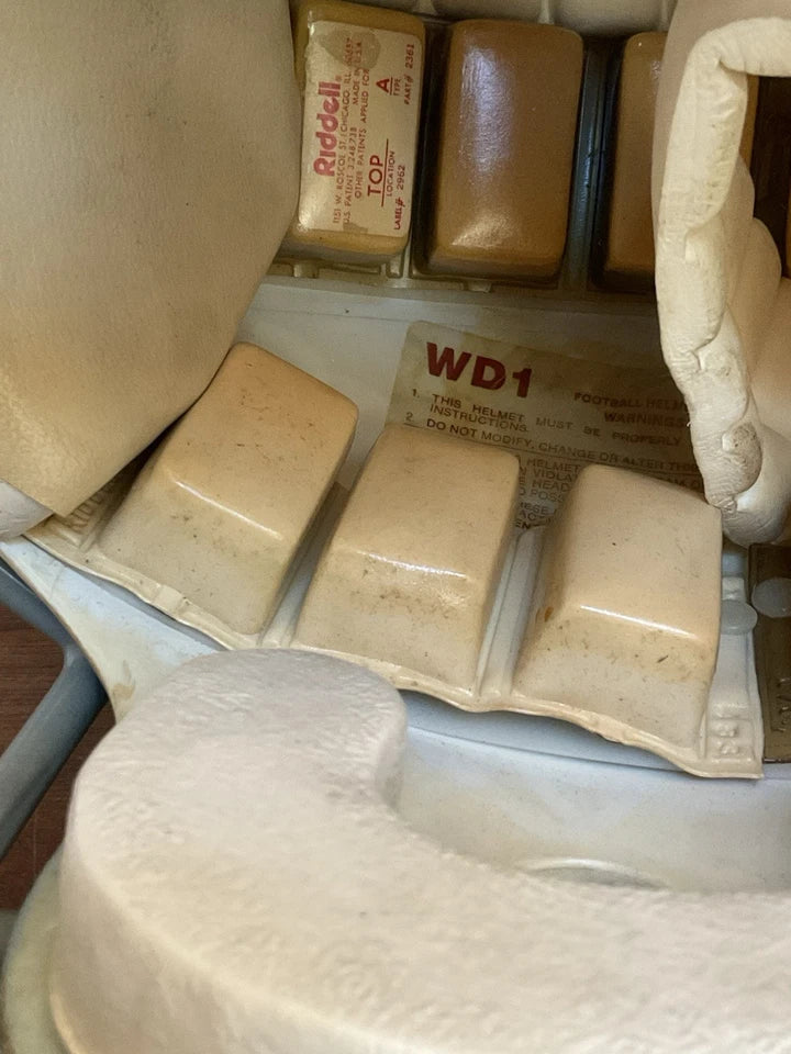 1985 Vintage Riddell WD1 Football Helmet- Custom Dallas Cowboys Size 7 3/4 WESTBROOKSPORTSCARDS