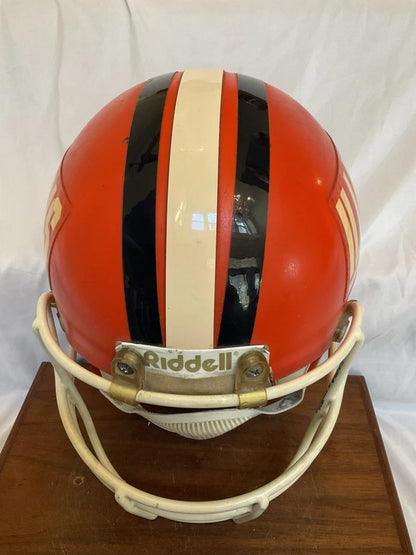1977 Illinois Fighting Illini Game Used Riddell Kra-Lite II Football Helmet