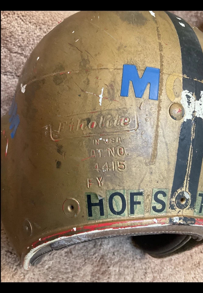 Original Vintage Wilson F2104 Football Helmet Size 8 Bears Cardinals 49ers WESTBROOKSPORTSCARDS