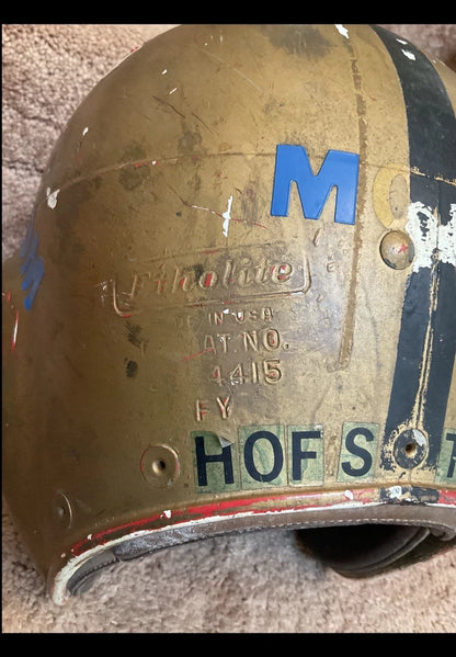 Original Vintage Wilson F2104 Football Helmet Size 8 Bears Cardinals 49ers WESTBROOKSPORTSCARDS