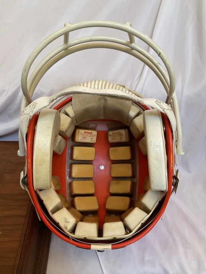 1977 Illinois Fighting Illini Game Used Riddell Kra-Lite II Football Helmet