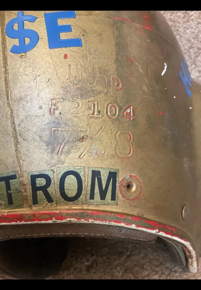 Original Vintage Wilson F2104 Football Helmet Size 8 Bears Cardinals 49ers WESTBROOKSPORTSCARDS