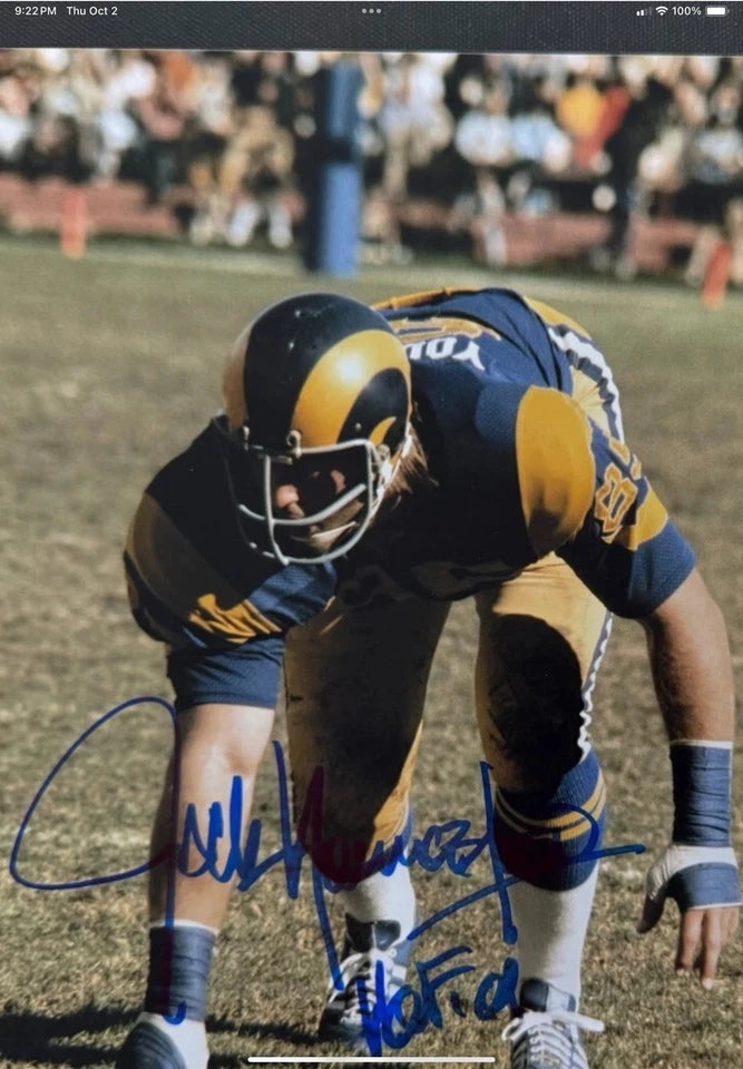 Riddell Kra-Lite RK2 Suspension Football Helmet 1973 Los Angeles Rams Prototype