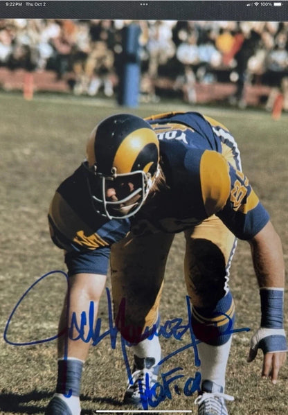 Riddell Kra-Lite RK2 Suspension Football Helmet 1973 Los Angeles Rams Prototype