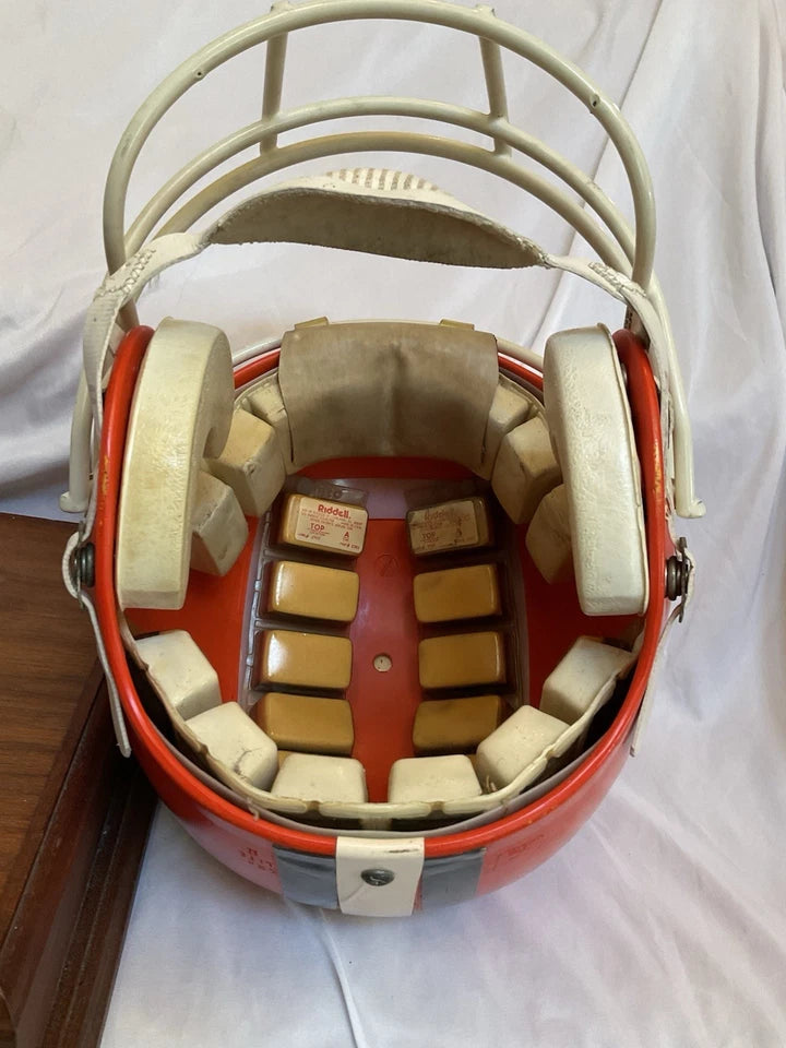 1977 Illinois Fighting Illini Game Used Riddell Kra-Lite II Football Helmet