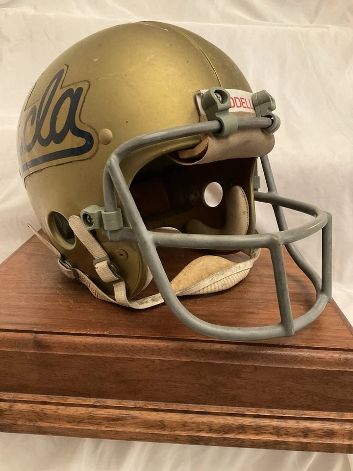 1973 UCLA Bruins Authentic Game Used Riddell TK Kra-Lite II TAK29 Football Helmet WESTBROOKSPORTSCARDS