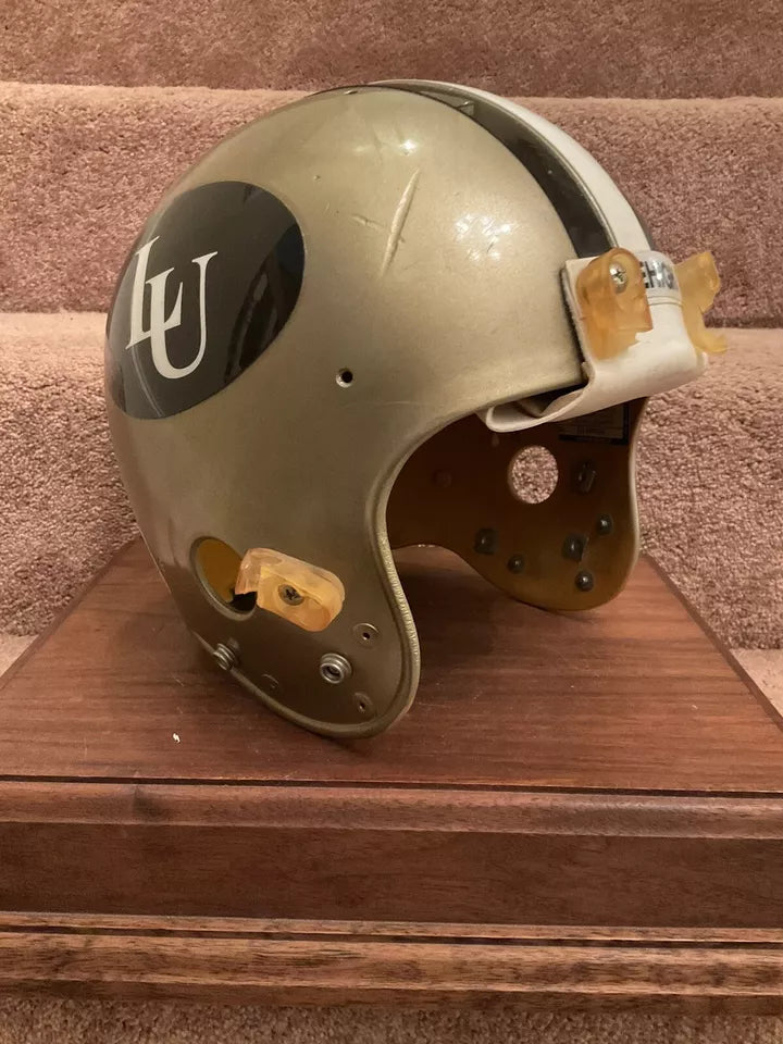 Vintage Game Used 1993 Lehigh University RIddell Football Helmet Rare ACE-1? WESTBROOKSPORTSCARDS