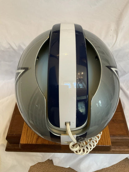RIddell Nardi Football Helmet Draft Day Phone Officially Licensed Dallas Cowboys WESTBROOKSPORTSCARDS