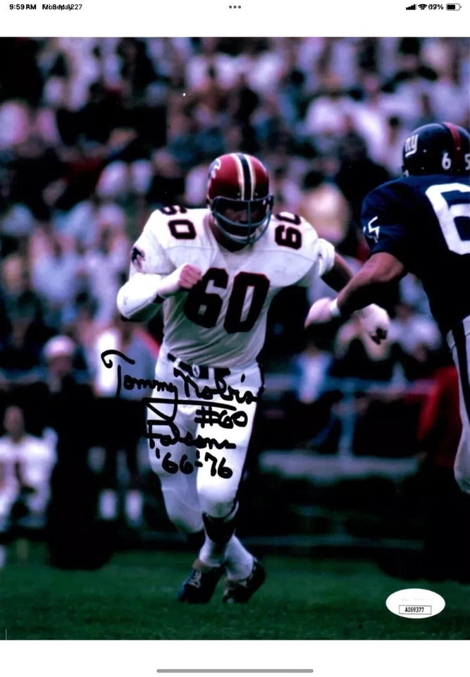 Riddell Kra-Lite RK2 Suspension Football Helmet Atlanta Falcons Tommy Nobis ￼ WESTBROOKSPORTSCARDS