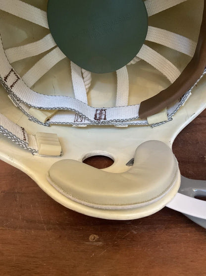 Original Riddell 1970 New York Jets Kra-Lite TK2 Game Football Helmet Snell WESTBROOKSPORTSCARDS