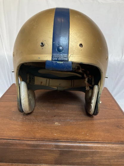 Vintage 1960s Marietta Game Used Football Helmet X-Large 7 1/2 WESTBROOKSPORTSCARDS