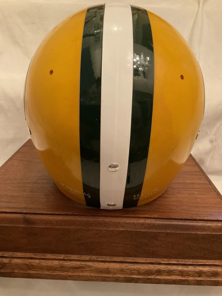 Vintage Riddell Kra-Lite TK2 Football Helmet Green Bay Packers Green Mask
