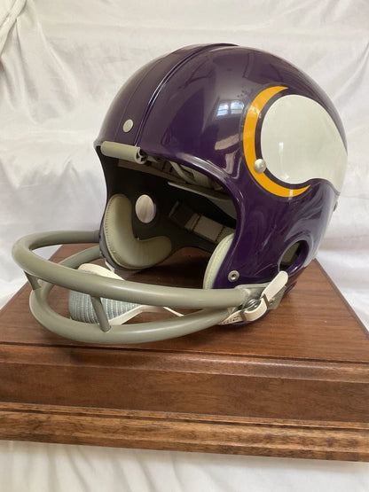 Riddell Kra-Lite RK2 Football Helmet Minnesota Vikings Fran Tarkenton Autograph WESTBROOKSPORTSCARDS