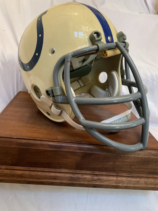 Original Riddell 1971 Baltimore Colts Kra-Lite TK2 Game Football Helmet NJOP WESTBROOKSPORTSCARDS
