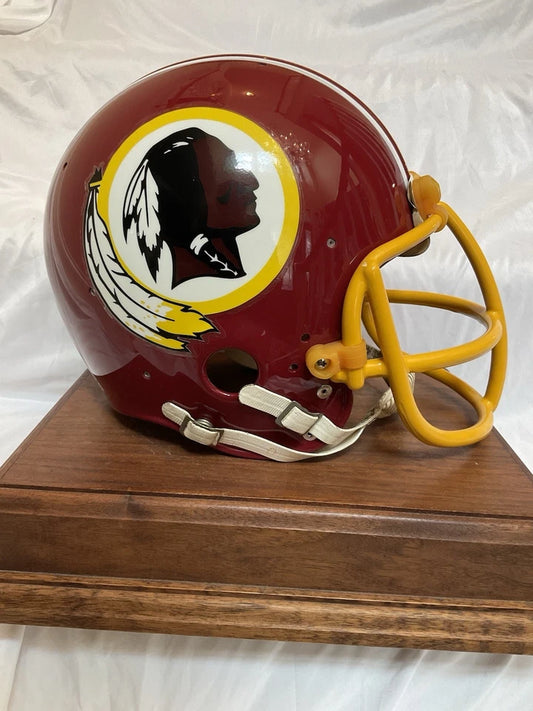 Riddell Football Helmet Custom 1982 Washington Redskins Tucked Feather Riggins WESTBROOKSPORTSCARDS
